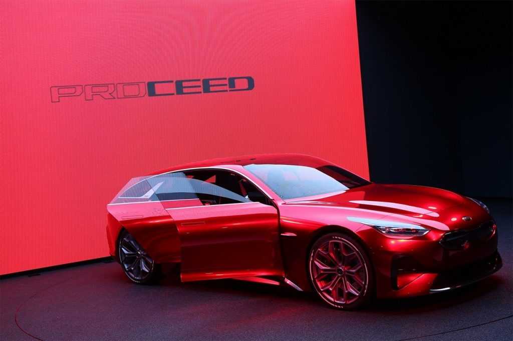 180 Огляд автомобіля Kia Proceed Concept 2017-2018