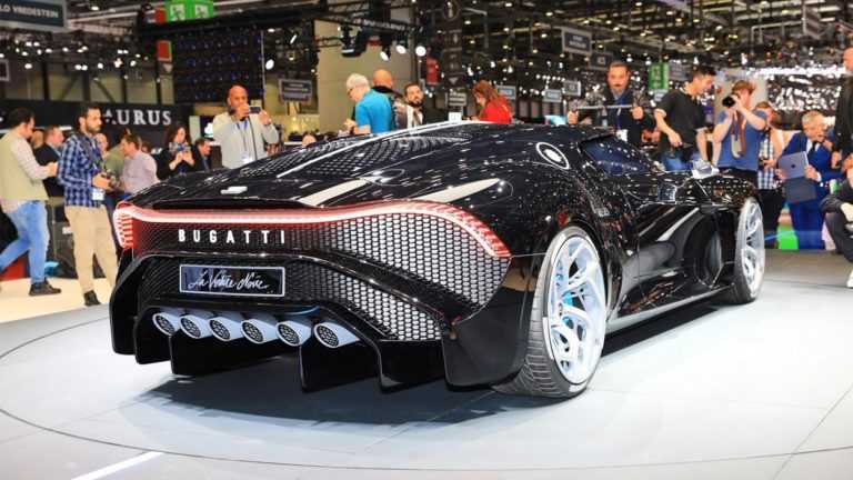 4076 Опис автомобіля Bugatti La Voiture Noire 2019 - 2020