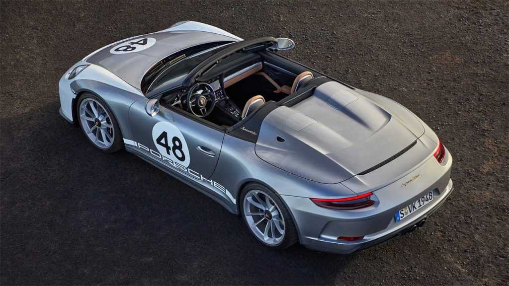 Опис автомобіля Porsche 911 Speedster 2019