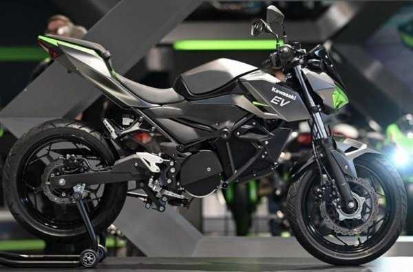 4732 Kawasaki представила прототип електричного мотоцикла