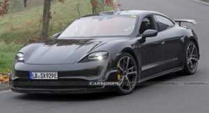 5040 Німці готують новий «заряджений» електромобіль Porsche Taycan GT