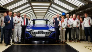 5689 Audi розпочинає виробництво нового Q8 e-tron наступного покоління в Бельгії