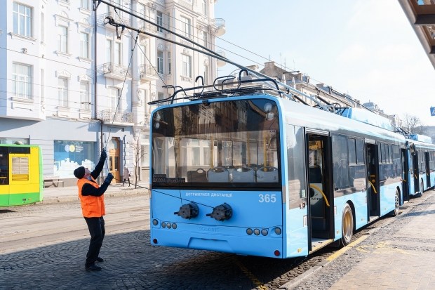 6121 В Україні вперше запустили тролейбуси марки Solaris