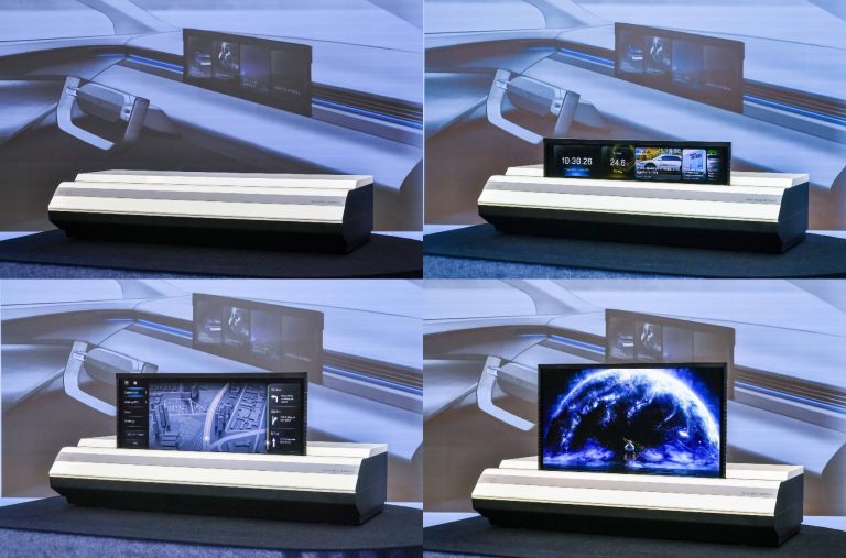6351 Hyundai показала перший у світі рулонний дисплей